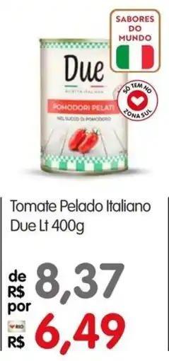 Zona Sul Tomate pelado italiano due lt oferta