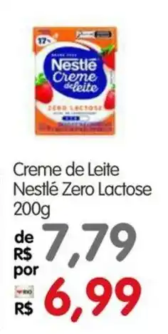 Zona Sul Creme de Leite Nestlé Zero Lactose oferta