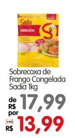 Zona Sul Sobrecoxa de Frango Congelada Sadia oferta