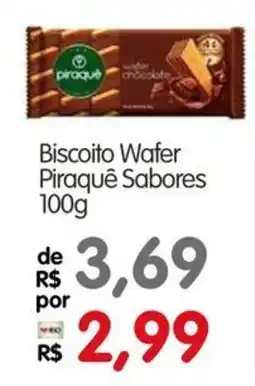 Zona Sul Biscoito Wafer Piraquê Sabores oferta