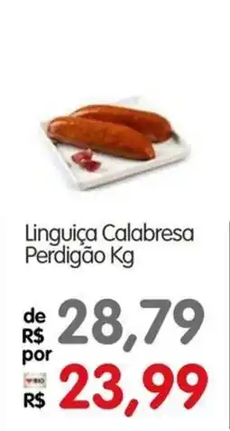 Zona Sul Linguiça Calabresa Perdigão Kg oferta