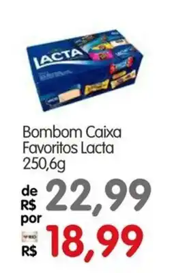 Zona Sul Bombom Caixa Favoritos Lacta oferta