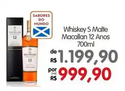 Zona Sul Whiskey S Malte Macallan 12 Anos oferta