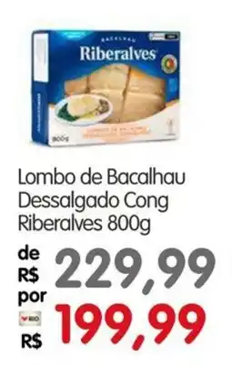 Zona Sul Lombo de Bacalhau Dessalgado Cong Riberales oferta