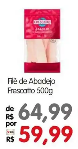 Zona Sul Filé de Abadejo Frescattto oferta