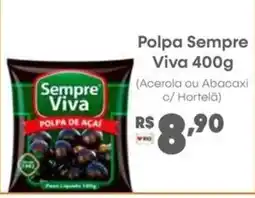 Zona Sul Polpa sempre viva de açaí oferta