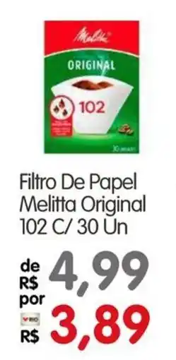 Zona Sul Filtro De Papel Melitta Original 102 oferta