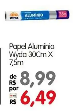 Zona Sul Papel Alumínio Wyda oferta