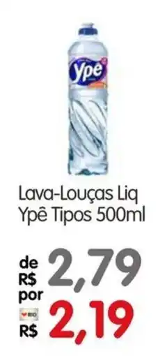 Zona Sul Lava-louças liq ypê tipos oferta