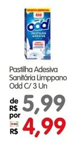 Zona Sul Pastilha Adesiva Sanitária Limppano Odd C/ 3 Un oferta