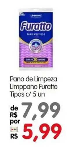 Zona Sul Pano de Limpeza Limppano Furatto oferta