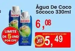 Federzoni Supermercados Água De Coco Sococo oferta