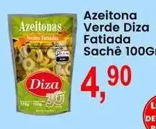 Federzoni Supermercados Azeitona verde diza fatiada oferta