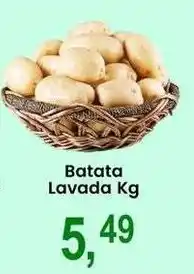Federzoni Supermercados Batata Lavada Kg oferta