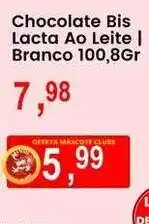 Federzoni Supermercados Chocolate Bis Lacta Ao Leite | Branco oferta