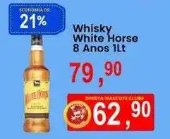 Federzoni Supermercados Whisky White Horse 8 Anos 1lt oferta