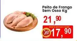 Federzoni Supermercados Peito de frango sem osso kg oferta