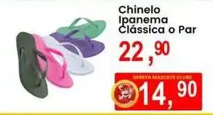 Federzoni Supermercados Chinelo Ipanema Clássica o Par oferta