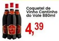 Federzoni Supermercados Coquetel de Vinho Cantinho do Vale oferta