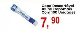 Federzoni Supermercados Copo descartável copomais oferta