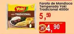 Federzoni Supermercados Farofa de Mandioca Temperada Yoki Tradicional oferta