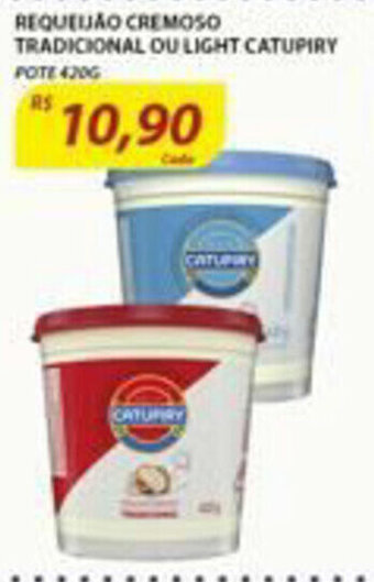 Assaí Atacadista Requeijao Cremoso Tradicional ou Light Catupiry 420g oferta