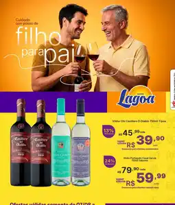 Super Lagoa Vinho Chi Casillero D Diablo 750ml Tipos oferta