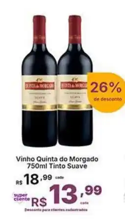 Super Lagoa Vinho Quinta do Morgado Tinto Suave oferta