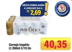 Spani Atacadista Cerveja Império oferta