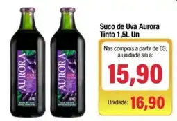 Spani Atacadista Suco de Uva Aurora Tinto oferta