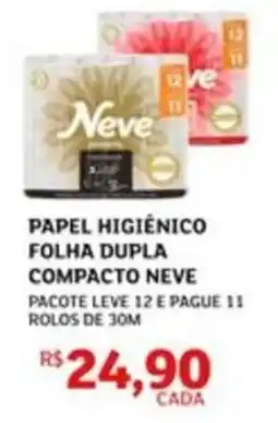 Assaí Atacadista Papel higiênico folha dupla compacto neve oferta