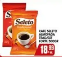 Higa's Supermercado Cafe seleto almofada trad/ext forte oferta