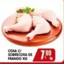 Higa's Supermercado Coxa c/ sobrecoxa de frango oferta