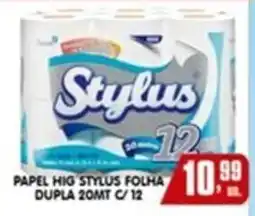 Higa's Supermercado papel hig stylus folha dupla 20mt oferta
