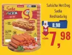 Supermercados BH Salsicha Hot Dog Sadia Resfriada oferta