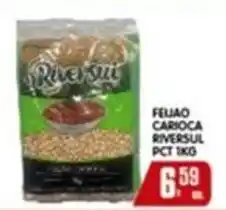 Higa's Supermercado Feijão carioca riversul pct oferta