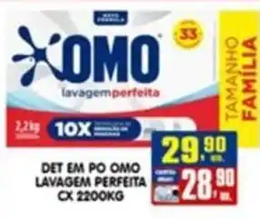 Higa's Supermercado Omo lavagem perfeita oferta