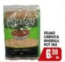 Higa's Supermercado Feijão carioca riversul oferta