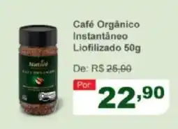 Shibata Supermercados Café Orgânico Instantâneo Liofilizado oferta