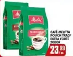 Higa's Supermercado Café melitta pouch trad/ extra forte oferta