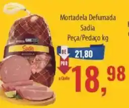 Supermercados BH Mortadela Defumada Sadia oferta