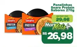 Mart Minas Panelinhas seara protein sabores oferta