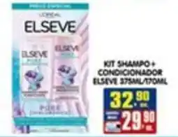 Higa's Supermercado kit shampoo + condicionador elseve oferta