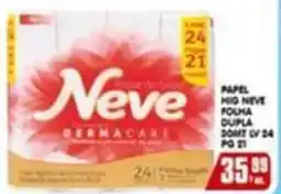 Higa's Supermercado Papel hig neve folha dupla oferta