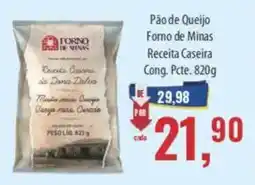 Supermercados BH Pão de Queijo Forno de Minas Receita Caseira oferta