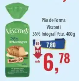Supermercados BH Pão de Forma Visconti oferta