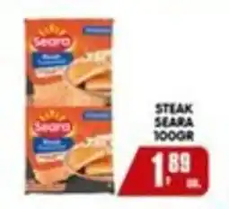 Higa's Supermercado Steak seara oferta