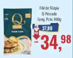 Supermercados BH Filé de Tilápia oferta
