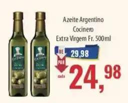 Supermercados BH Azeite Argentino Cocinero Extra Virgem oferta