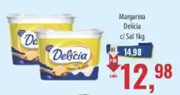Supermercados BH Margarina Delicia c/ Sal oferta